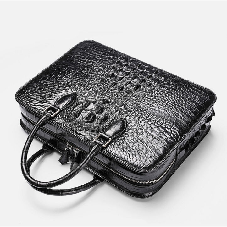 Qoo10 - Luxury Crocodile pattern Leather Men Clutch Bags Business