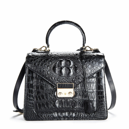 Crocodile Evening Handbag and Clutch Party Wedding Purse for Women