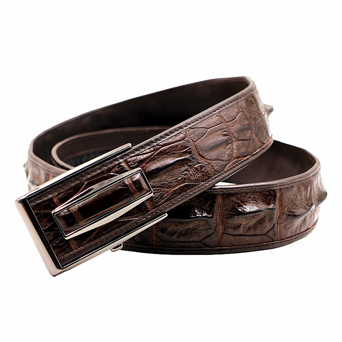 Crocodile belt suitable for men wear