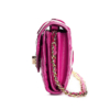 Ladies Crocodile Purse, Evening Crocodile Clutch Bag-Pink-Side