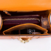 Sturgeon Leather Handbag Crossbody Bag Evening Bag-Inside