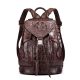 Stylish Crocodile Backpack, Travel Backpack, Shoulder Bag