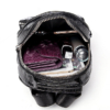 Unisex Crocodile Backpack, Casual Crocodile Laptop Travel Backpack-Inside