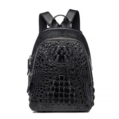 Genuine Leather Crocodile Backpack