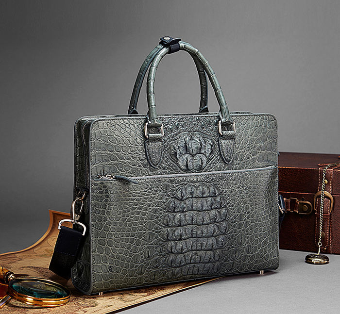 2018 New BRUCEGAO Alligator Bag for Men