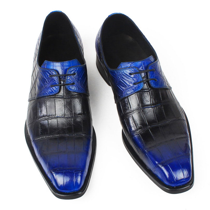 Genuine Alligator Dress Shoes for Men