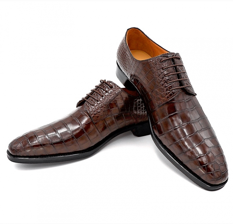 mens crocodile dress shoes