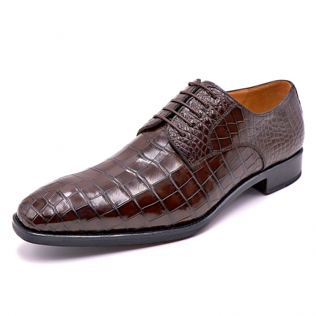 BRUCEGAO Alligator Shoes for Men