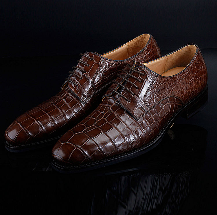 Genuine Alligator Dress  Shoes  for Men 