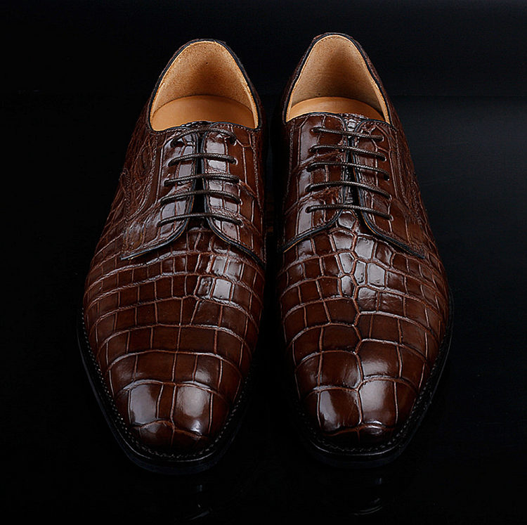 Genuine Alligator Dress Shoes for Men