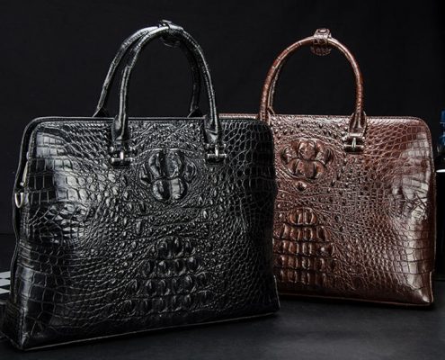 BRUCEGAO’s Alligator Leather Briefcases