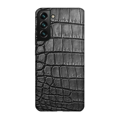 Crocodile & Alligator Cases for Samsung Galaxy S22, S22+ Black