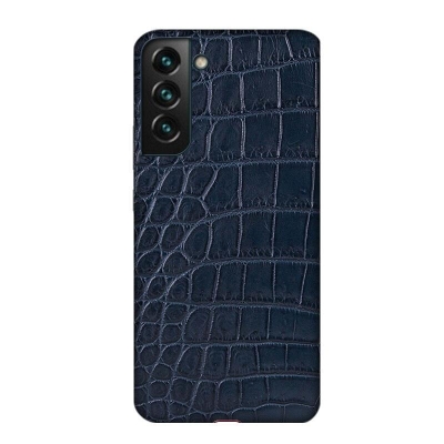 Crocodile & Alligator Cases for Samsung Galaxy S22, S22+ Blue