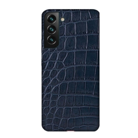 Crocodile & Alligator Cases for Samsung Galaxy S22, S22+ Blue