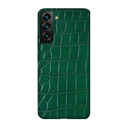 Crocodile & Alligator Cases for Samsung Galaxy S22, S22+ Green