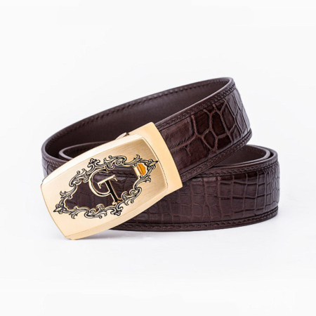 Designer Alligator Belt, Fashion Alligator Belt for Men-1