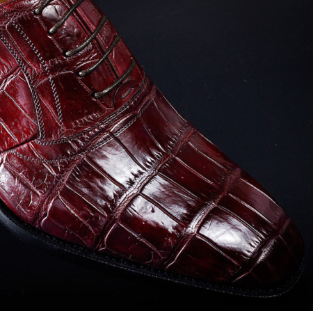 Designer Alligator Shoes for Men-Details