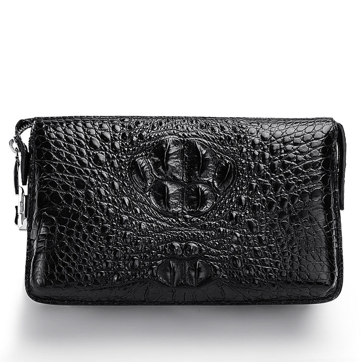 Top luxury men's wallet brand-BRUCEGAO alligator wallet