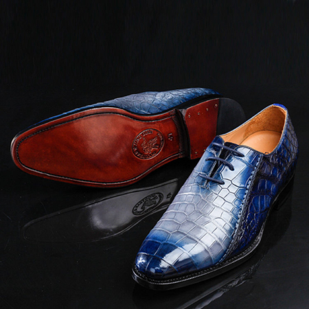 Timeless Alligator Shoes Mens Full Alligator Dress Shoes-Exhibition