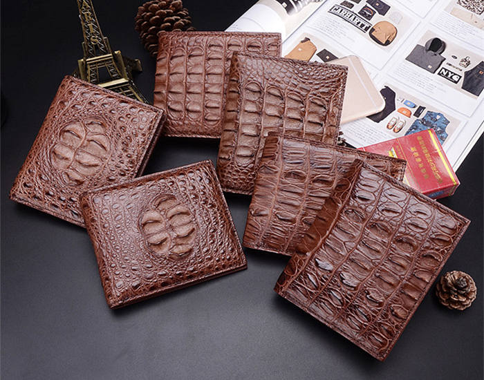 BRUCEGAO's Handmade Crocodile Wallet