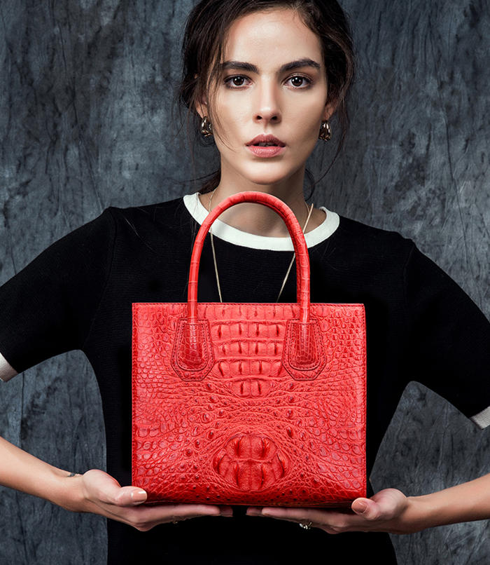 Red Crocodile Handbags and Alligator Handbags 2018