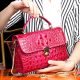 Crocodile Handbag-2018 for BRUCEGAO-Red