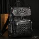 Crocodile Skin Backpacks from BRUCEGAO