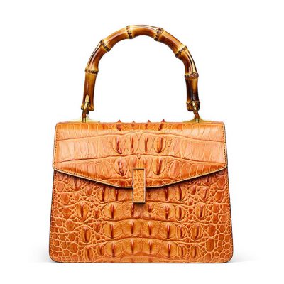 Feyithriftstore - Authentic Dissona Crocodile leather bag.