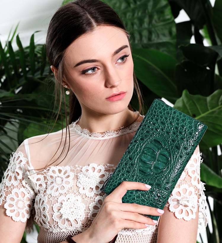 Fashion Crocodile Purse for Women