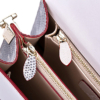 Fashion Designer Lizard Handbag-Inside