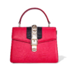 Fashion Designer Lizard Handbag-Red