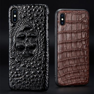 iPhone 15 Pro Max Phone Case, Calf Leather, Crocodile Texture – VELANTE  Officiale®