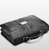 Large Genuine Crocodile Briefcase, Luxury Crocodile Business Bag for Men-1