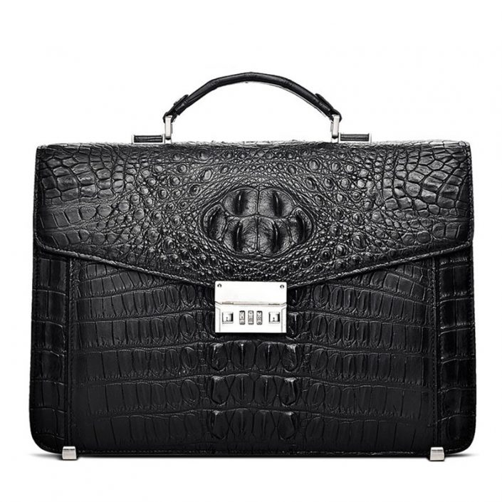 Crocodile Briefcase, Alligator Briefcase BRUCEGAO