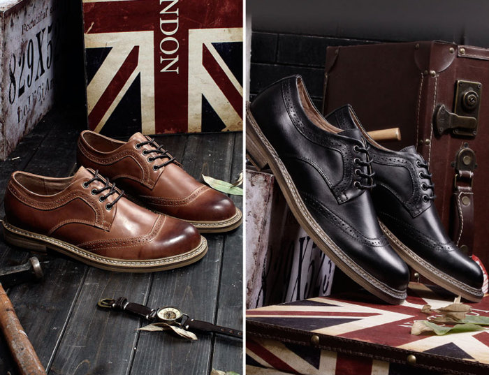 Leather Oxford Shoes