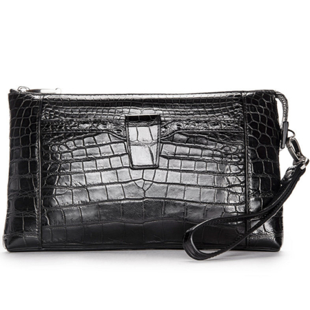 Alligator Clutch Wallet Business Zipper Long Card Holder