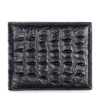 Authentic Crocodile Backbone Skin Bifold Wallet