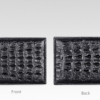 Authentic Crocodile Backbone Skin Bifold Wallet-Details