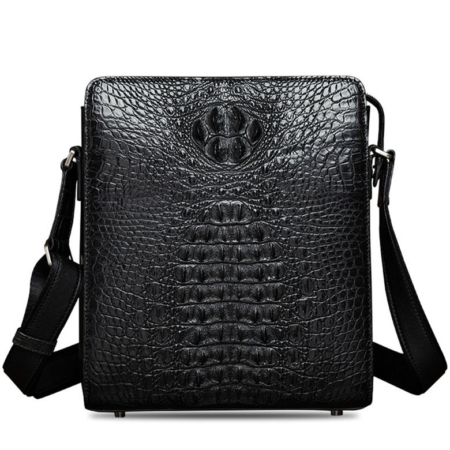 Crocodile Leather Messenger Bag Shoulder Bag Crossbody Bag