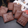 Crocodile Wallets Exhibition-Brown