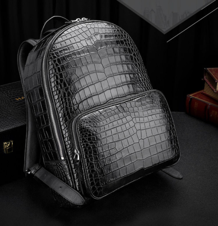 Genuine Alligator Skin Backpack-Exhibition