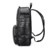 Genuine Alligator Skin Backpack, Luxury Backpack for Men-Side