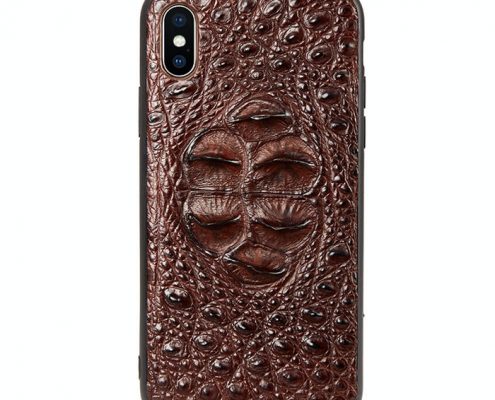 Genuine Crocodile Skin iPhone X Case