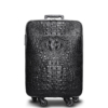 Luxury Genuine Crocodile Leather Luggage Bag Business Trolley Travel Bag