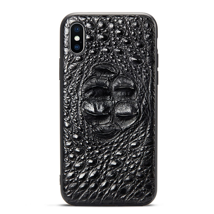 Luxury iPhone X Case, Crocodile iPhone X Case