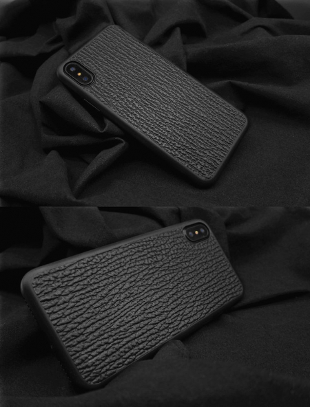 Shark Skin iPhone X Case-Exhibition