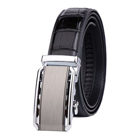 Alligator Belt with Automatic Buckle