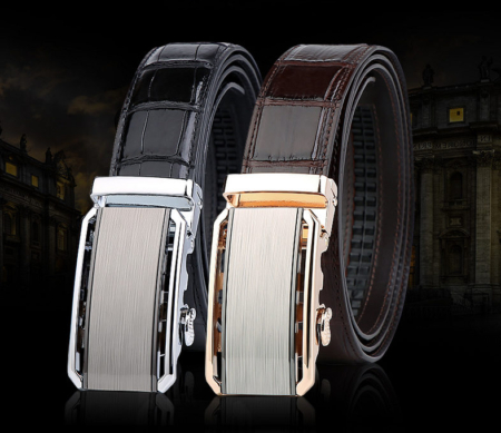 Alligator Belt with Automatic Buckle-Exhibition