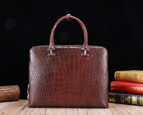 Alligator Skin Laptop Bag