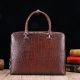 Alligator Skin Laptop Bag